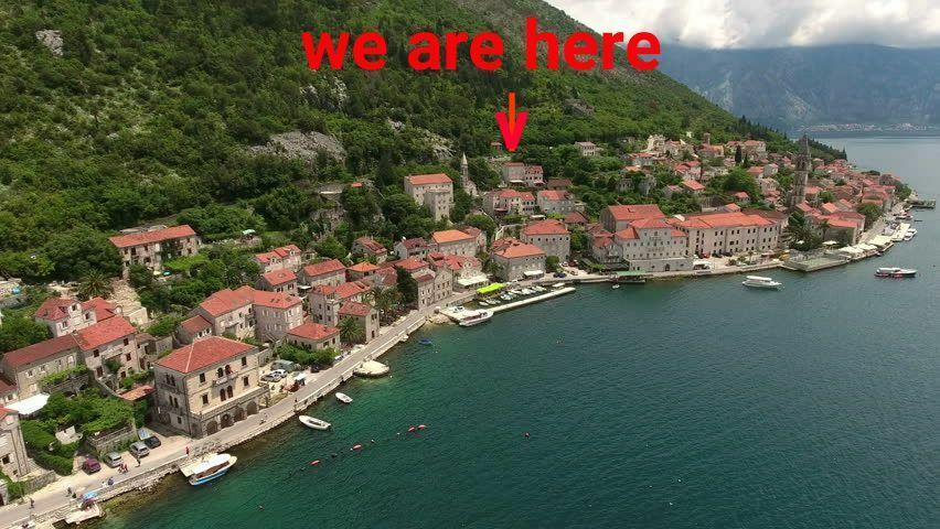 Bella Vista Zmukic Apartment Perast Exterior photo